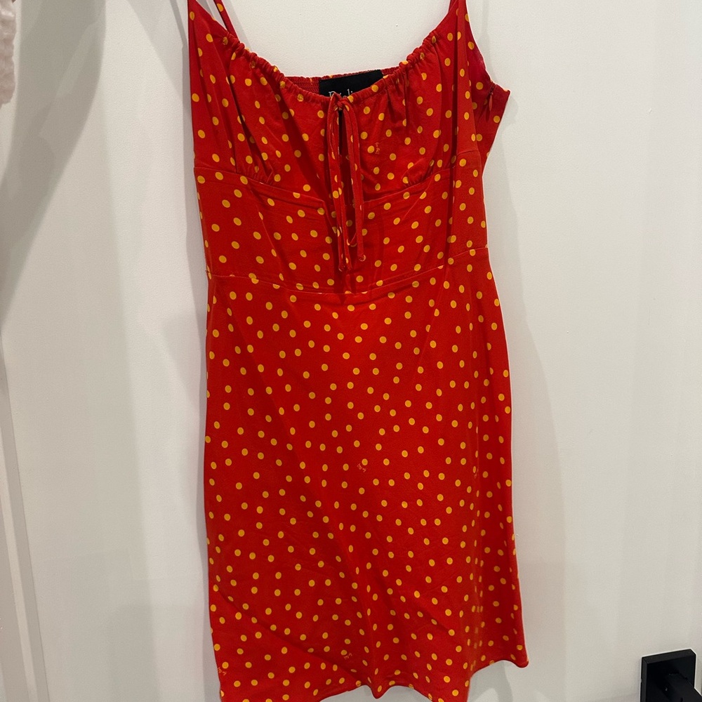 Realisation Par Inez Res Polka Dot Dress size M